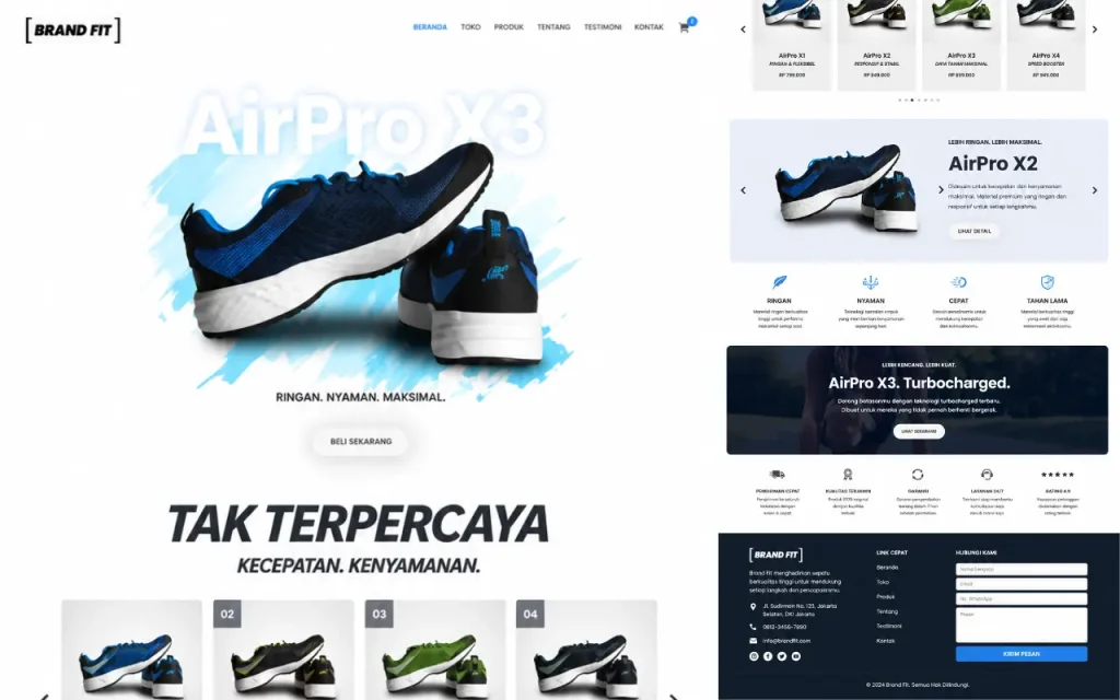 E-commerce Langking Web Jasa Pembuatan website profesional Langking Creative Production Semarang Demak Jogja