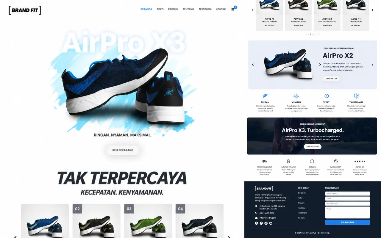 E-commerce Langking Web Jasa Pembuatan website profesional Langking Creative Production Semarang Demak Jogja