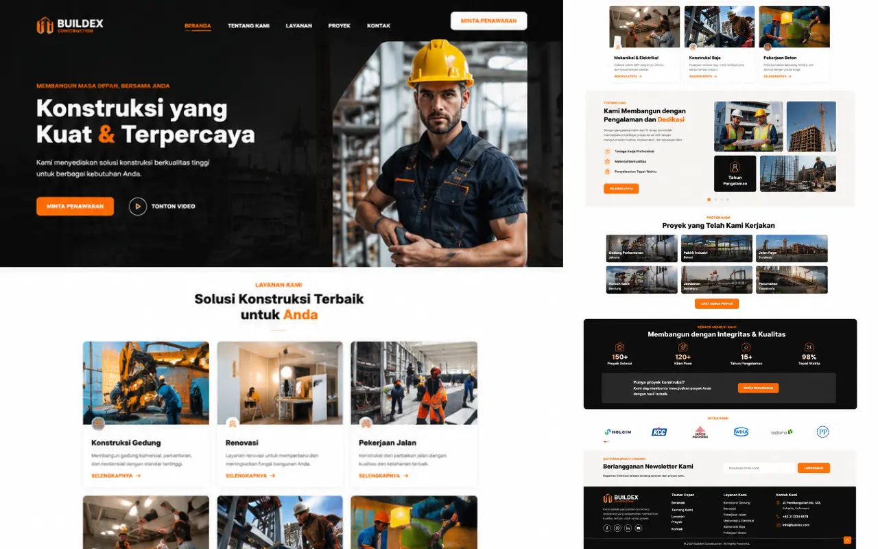 Company profile Langking Web Jasa Pembuatan website profesional Langking Creative Production Semarang Demak Jogja