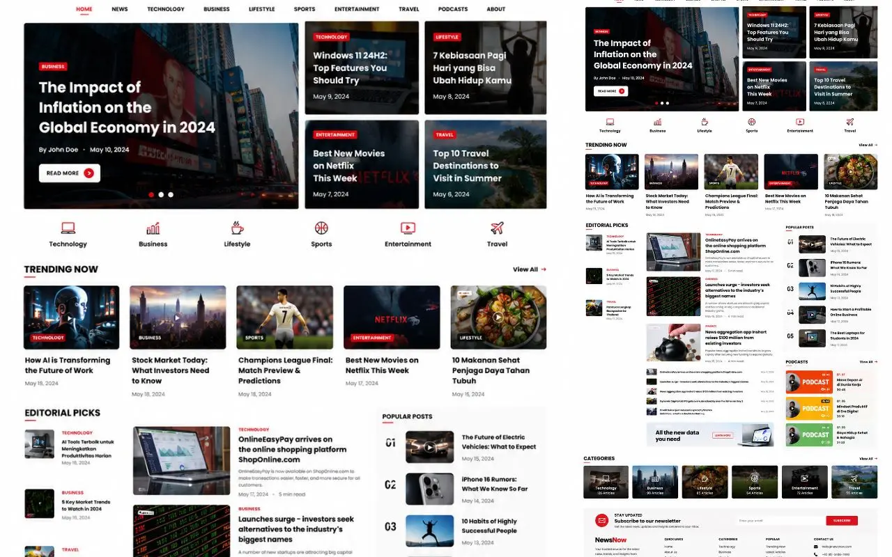 News Langking Web Jasa Pembuatan website profesional Langking Creative Production Semarang Demak Jogja